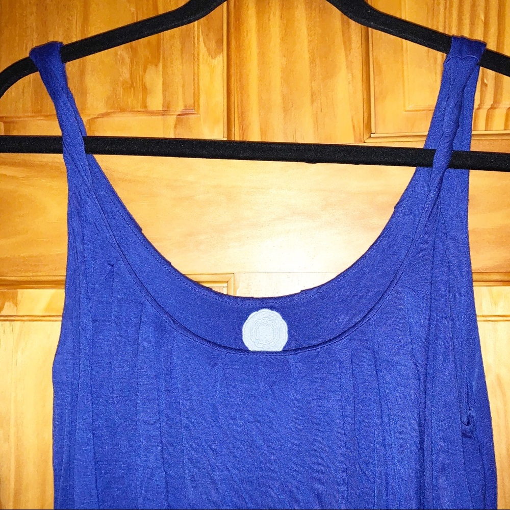 Deletta XS Royal Blue Sleeveless Dress - Picture 4 of 13